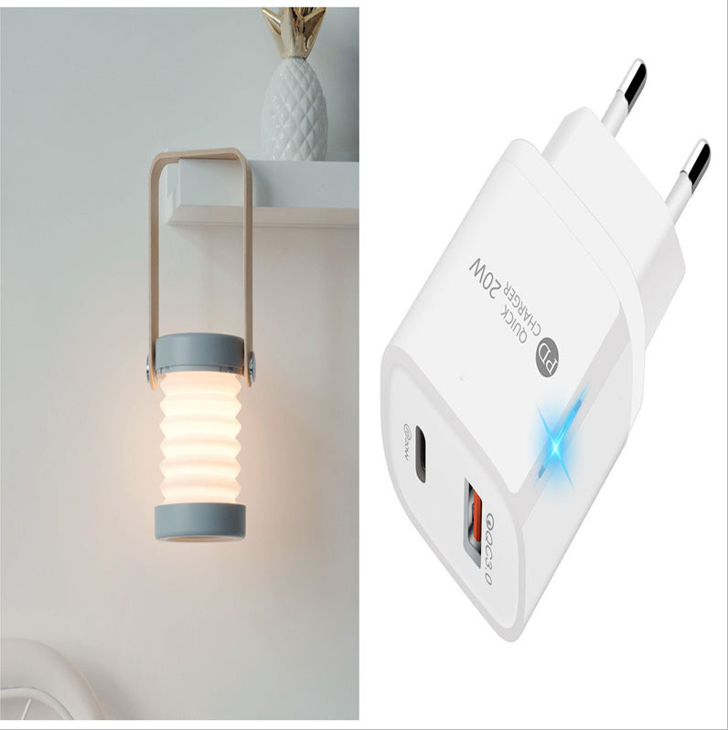 Touch Dimmable LED Night Light & Portable Lantern - USB Rechargeable