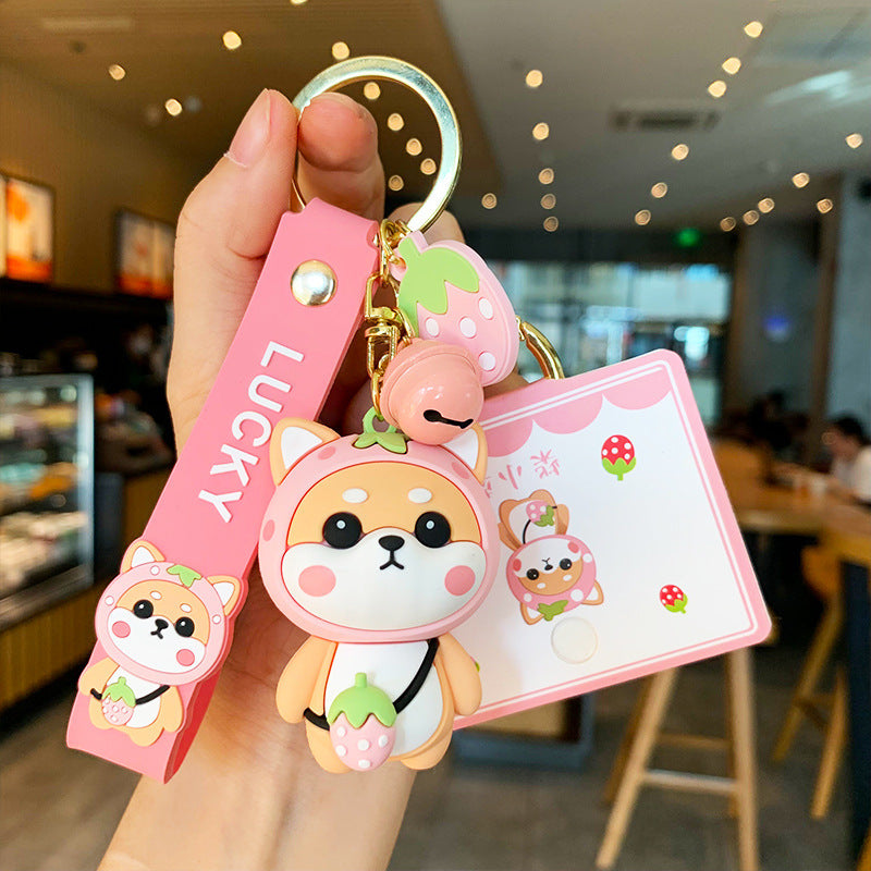 Creative Small Caichai Doll Car Key Chain