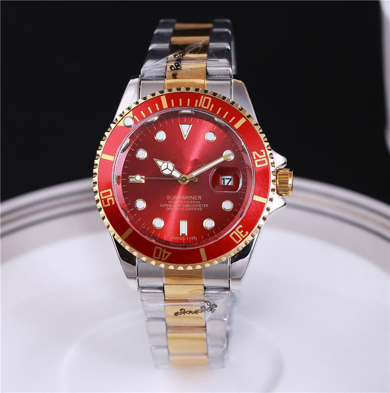 Steel strap fashion watch men's watch steel belt watch