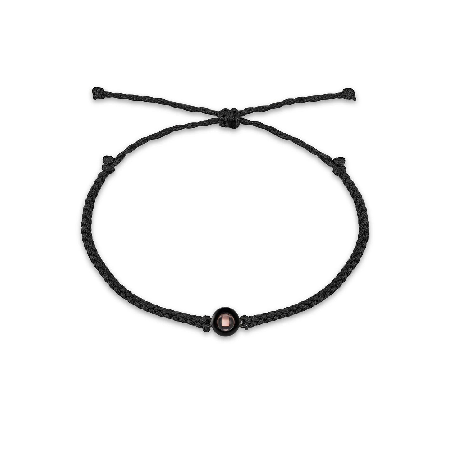 Custom Photo Projection Braided Bracelet