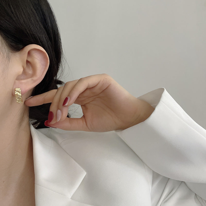 Korean All-match Ins Niche Design Beating Earrings