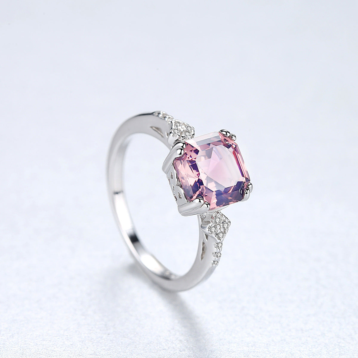 925 Silver Morgan Stone Gemstone Ring Jewelry