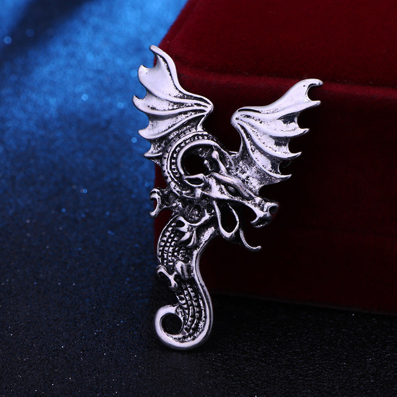 Flying Dragon Wing Dinosaur Brooch