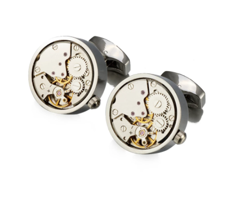 Turning French Men's Movement Cufflinks