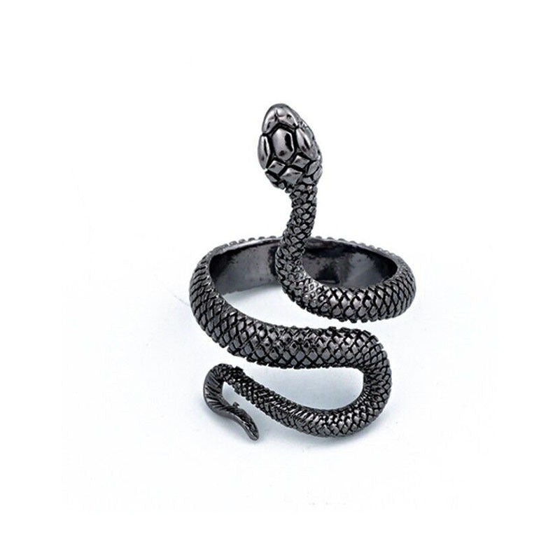 Trendy Masculine Dark Punk Women's Ring