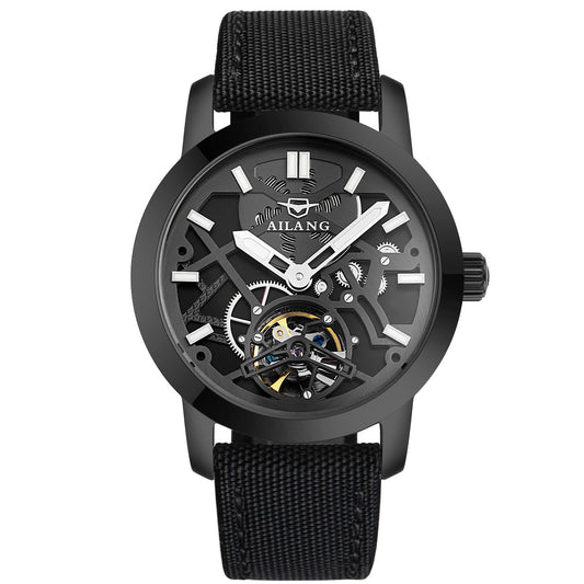 Watch Men's Automatic Mechanical Watch Hollow Flywheel Fashion Men's Watch