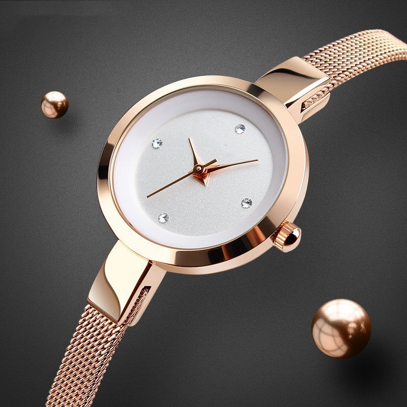 Simple And Slim Korean Version Of Business And Leisure Women's Watch