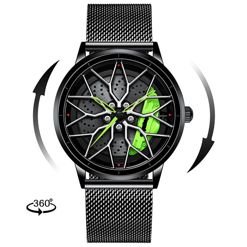 Skeleton Forged Caliper AMG488 Wheel Men's Watch