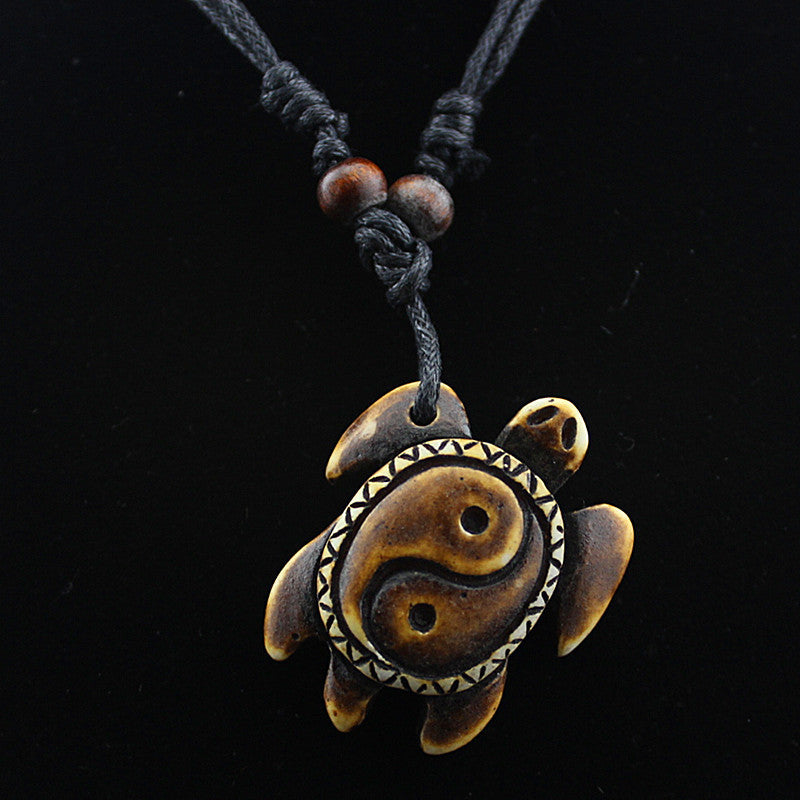 Turtle necklace pendant