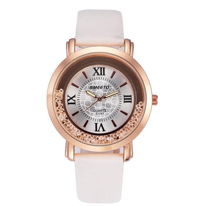 Quicksand quartz watch