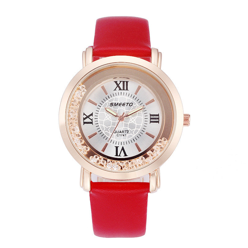 Quicksand quartz watch