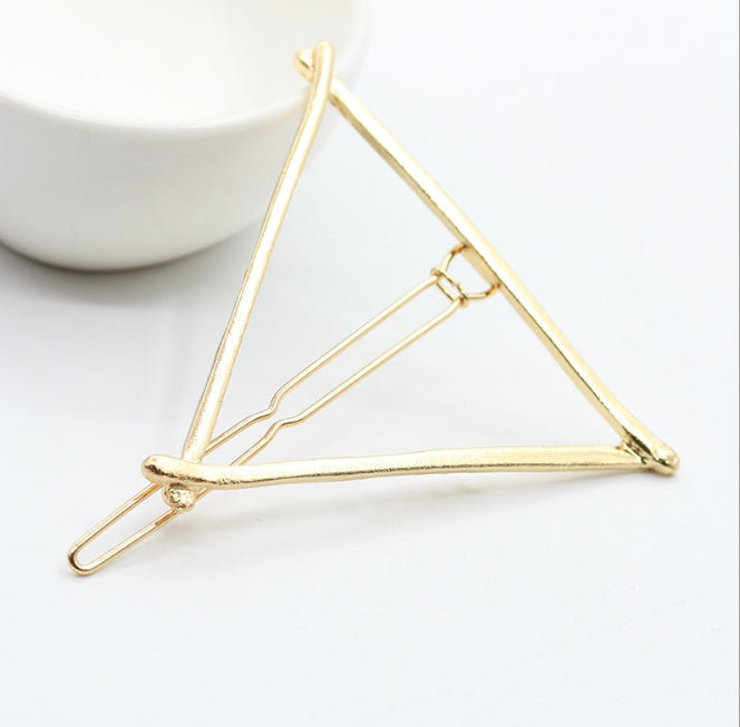 Hairpins Triangle Moon Hair Pin Jewelry