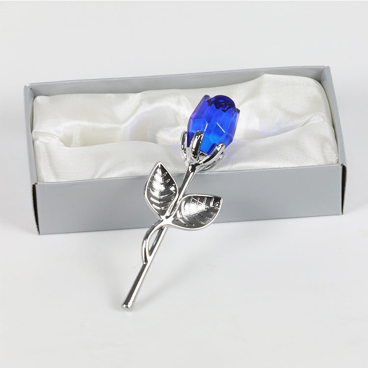Crystal Metal Rose Valentine's Day Gift