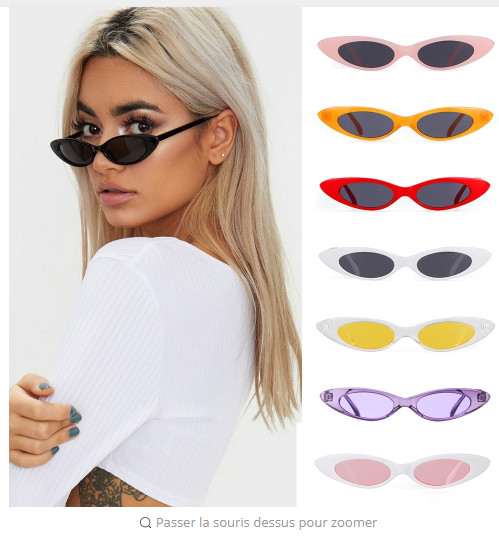 New oval frame sunglasses transparent ocean glasses glasses Personality retro sunglasses fashion wild sunglasses