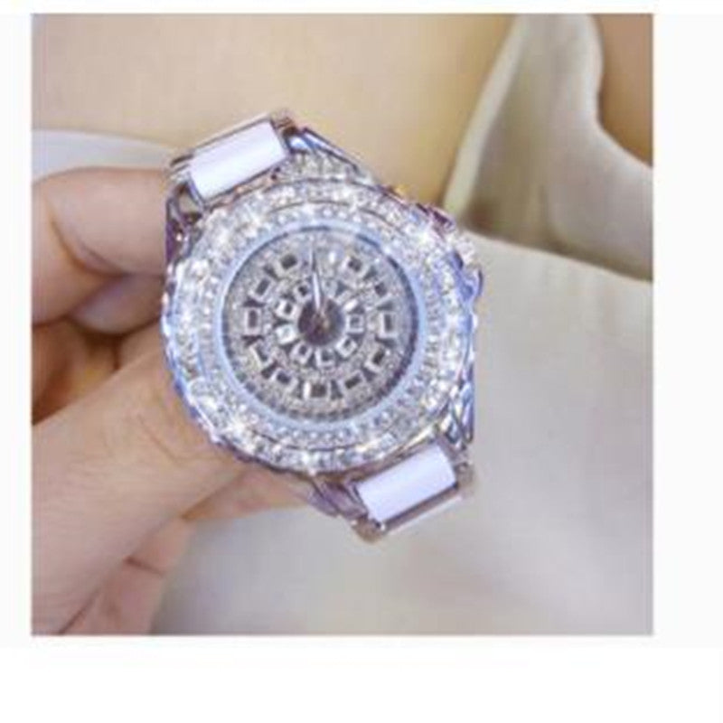 Women's Fashion Simple Full Diamond Watch