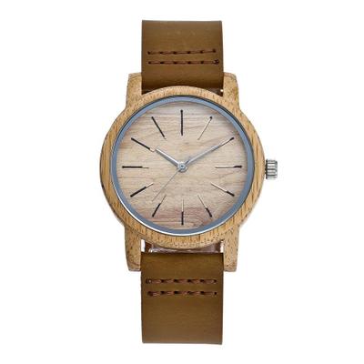 Creative Match Head Couple Bamboo Watch