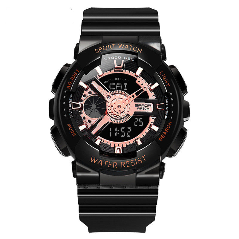 Sanda multi-function sports electronic watch