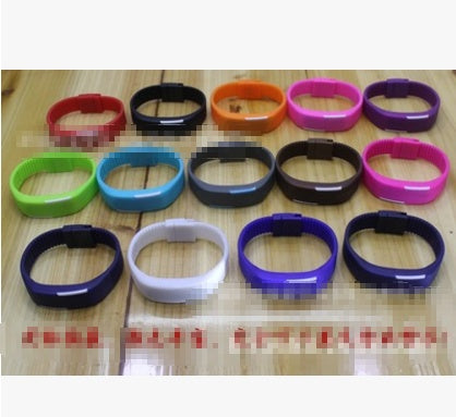 Unisex Digital Red LED Sports Wrist Watch