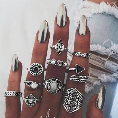 Our Favorite set of rings - Vintage Knuckle Rings!