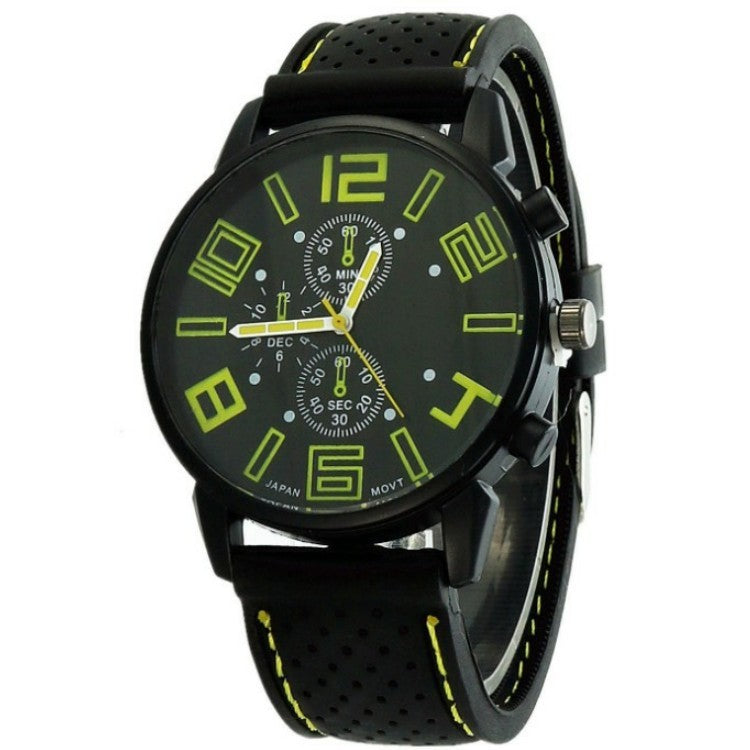 Racing concept sports car silicone watch