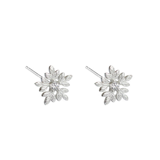 Snowflake earrings