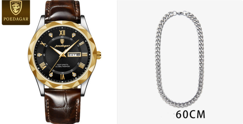 Men's Luxury Fashion Quartz Wrist Watch