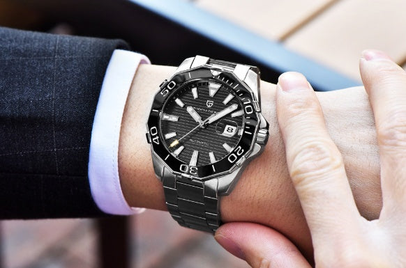 Men's Stainless Steel Mechanical Watch