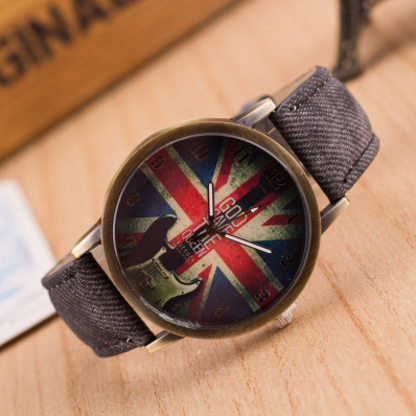 UK Flag Wrist Watch