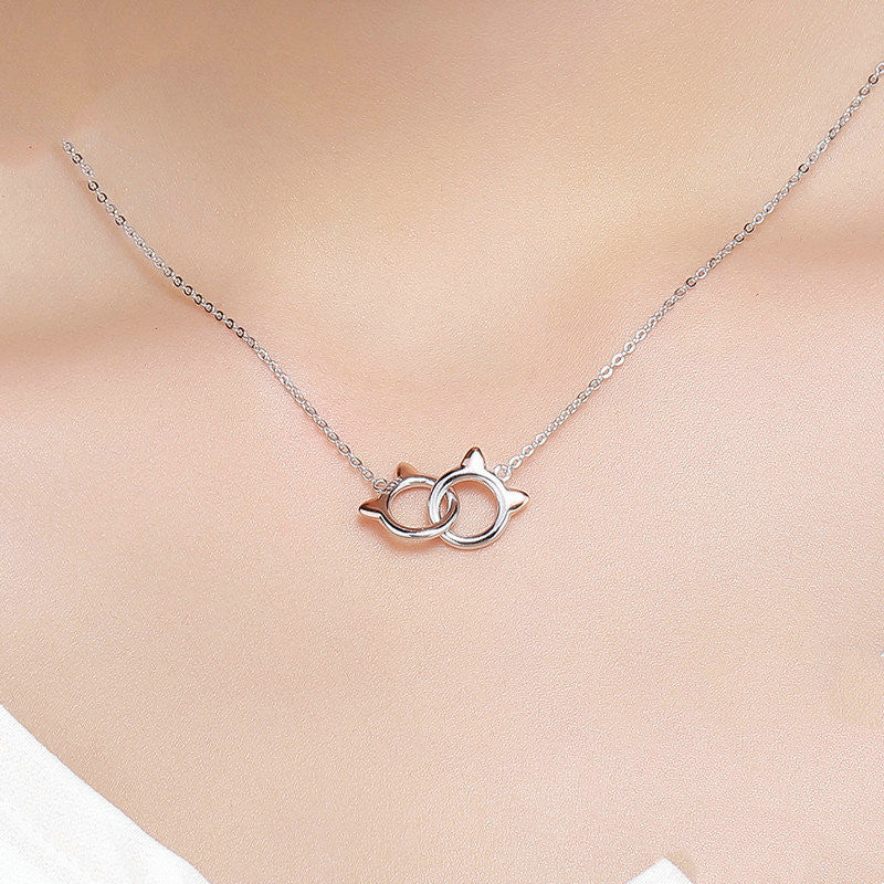 New Sterling Silver Necklace S925 Small