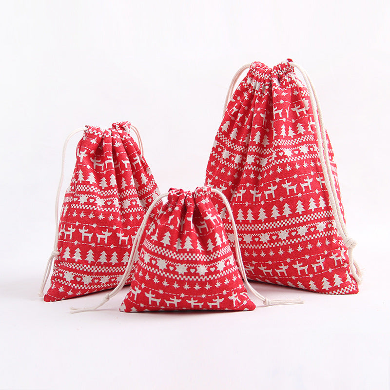 Drawstring gift jewelry storage bag