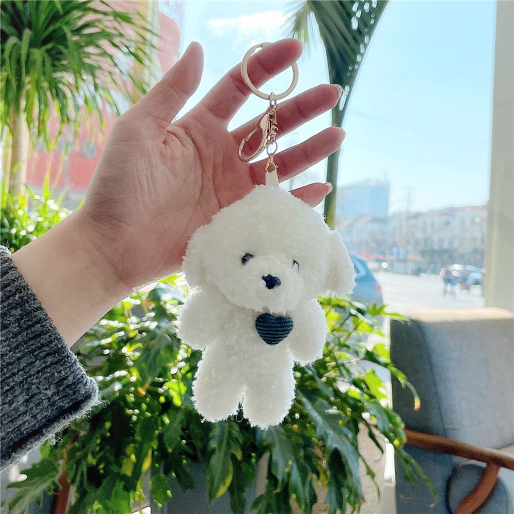 Cute Bear Rabbit Modeling Plush Doll Keychain