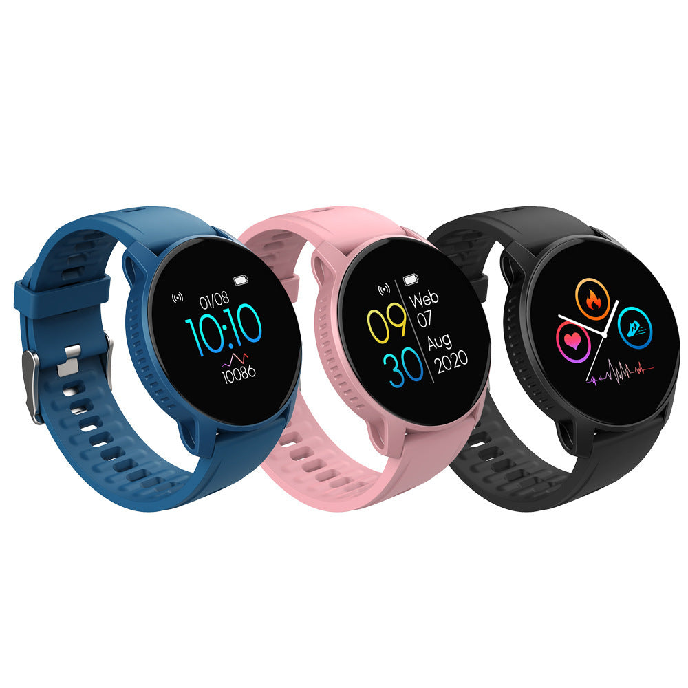 W9 Smart Bracelet Bluetooth Heart Rate Healthy Exercise Bracelet