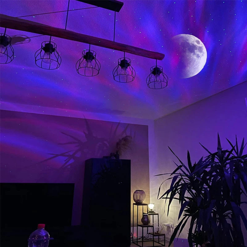 Aurora Borealis Starlight Projector & Galaxy Night Light