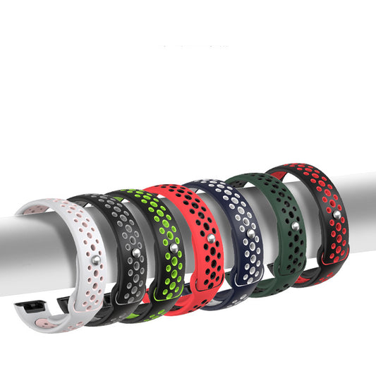 Two-color Smart Silicone Sports Bracelet Strap