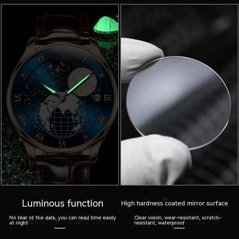 Waterproof Luminous Men's Calendar Quartz Watch