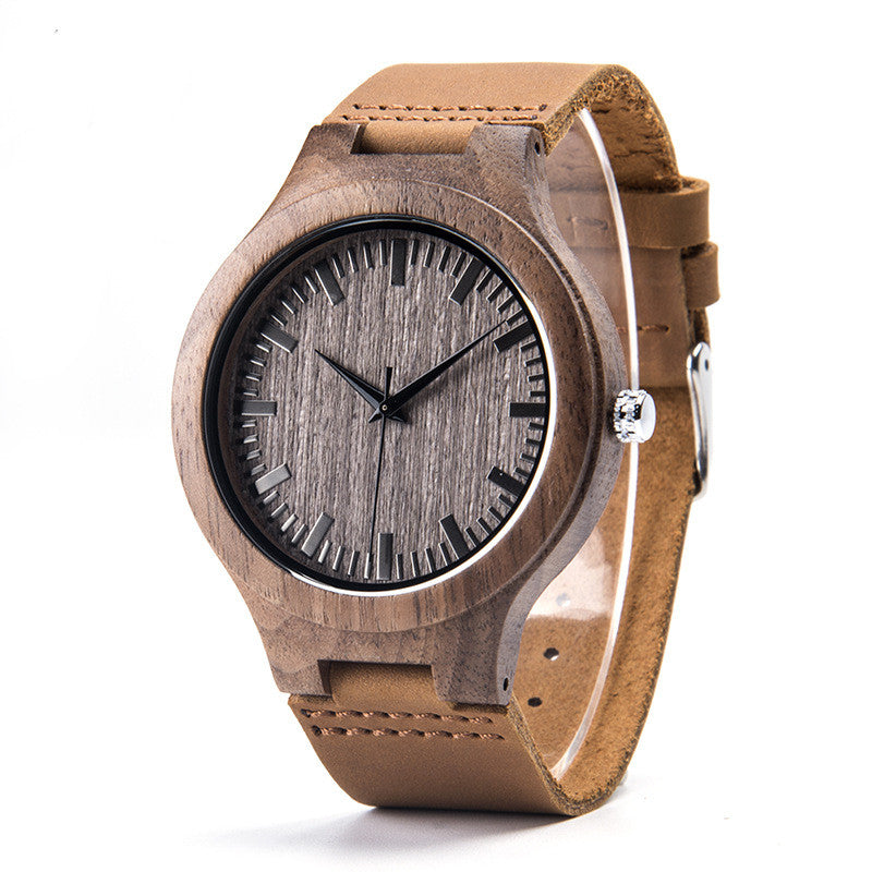 Wooden Watch In European And American Style