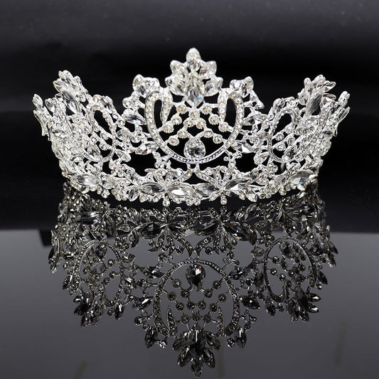 Flower Horse Eye Atmospheric Bride Crown Photography Birthday Show Tiara