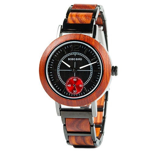 Couple watch wooden watch