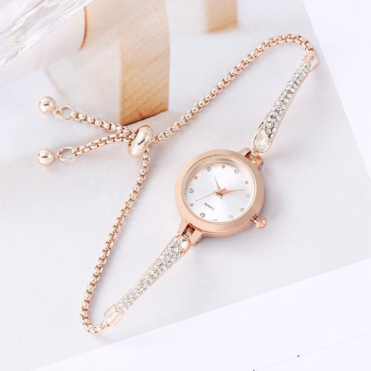 Sparkling Diamond Accent Bracelet Watch