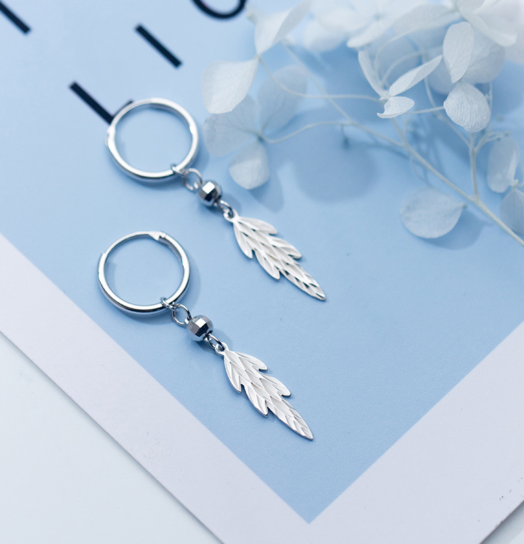 Leaf Earrings Temperament Trend Earrings