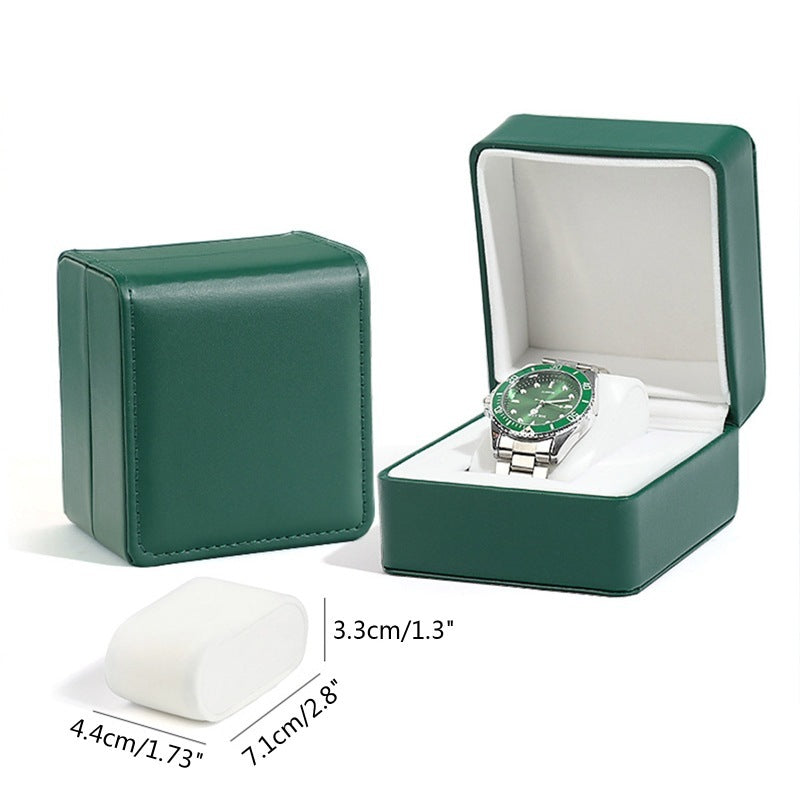 Premium Pu Storagesingle Watch Box For Valentine