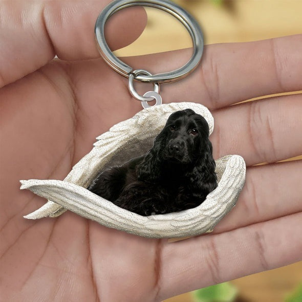 Creative Fashion Cute Dog-shaped Acrylic Keychain