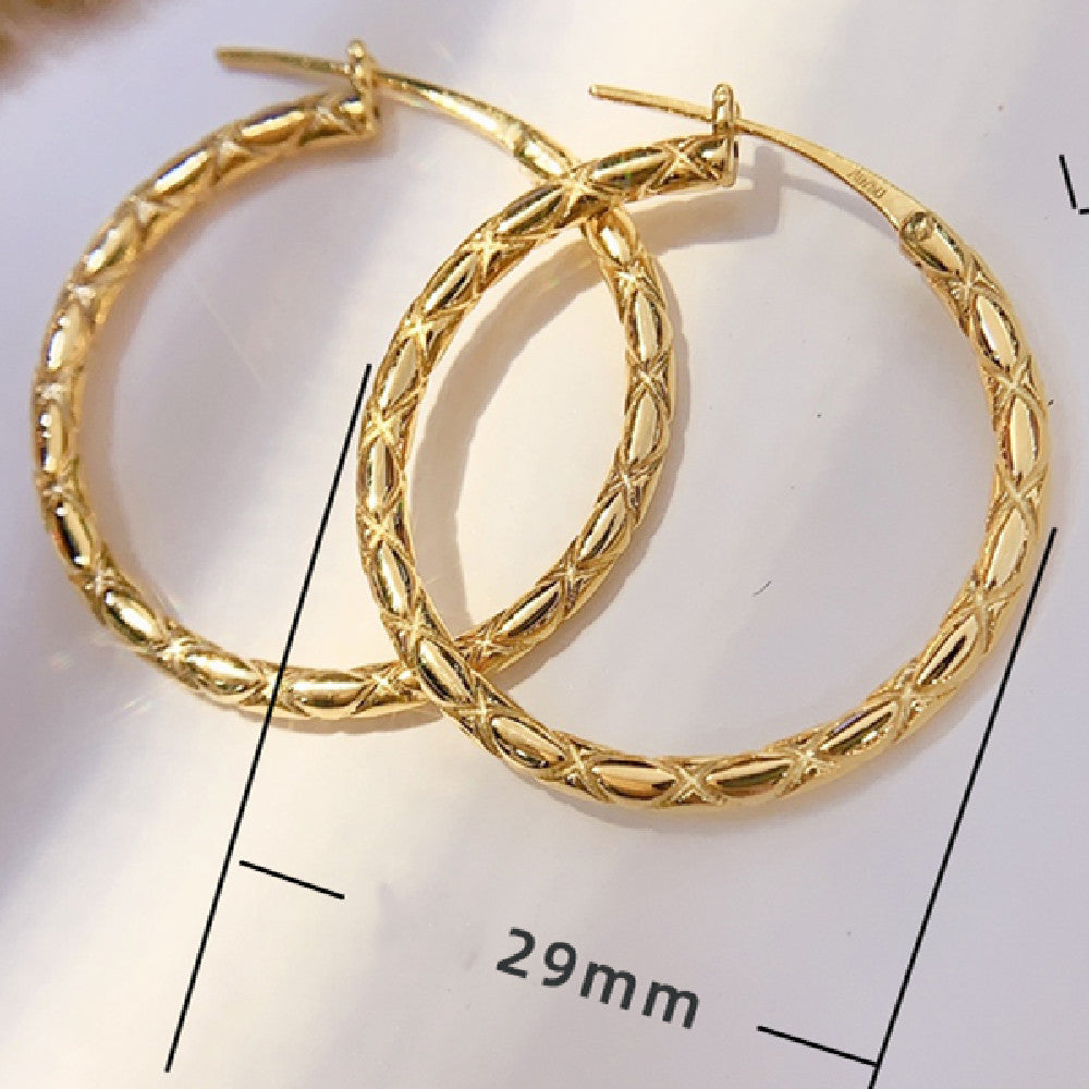 Fashion Classic Versatile Rhombus Earrings