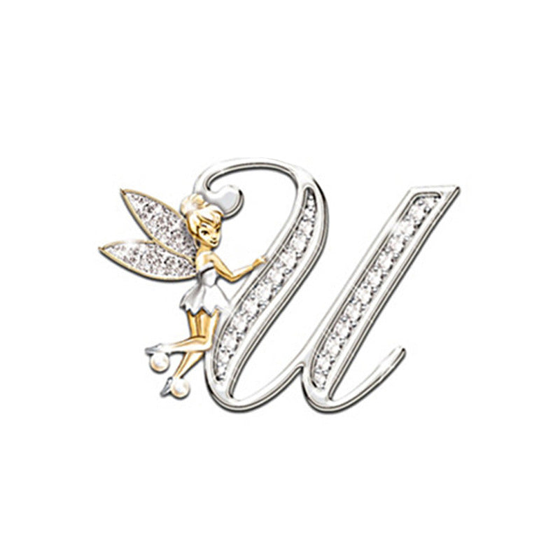 Women's Fashion 26 English Letter Brooch