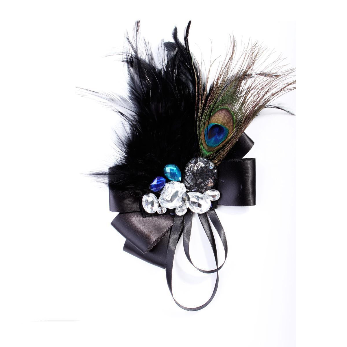 Bar Singer Performance Accessories Feather Brooch