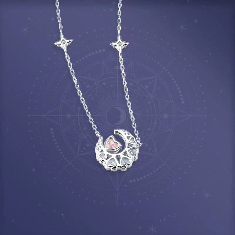 Stars And Moon Necklace Ins Fashion Love Jewelry