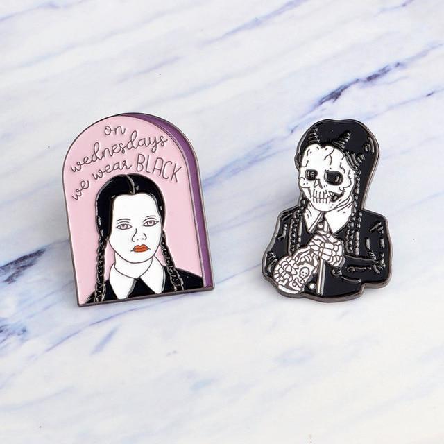 Bold Punk Metal Brooches