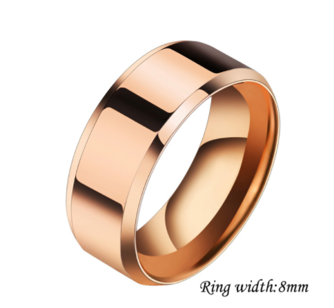 Niche Rings For Men And Women Stainless Steel Couple Rings