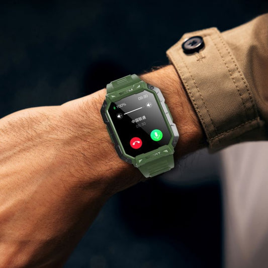 F307 Outdoor Three-proof Bluetooth Calling Heart Rate Blood Pressure Waterproof Smart Watch