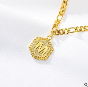 26  Alphabet Letter Anklet Gold Color Foot Chain Bracelet